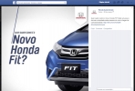 Honda convida clientes para conhecer virtualmente o novo Fit 2015
